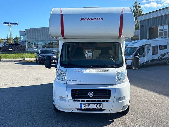 Dethleffs 5881 Advantage -Alkov 6 bädd- Takfläkt,- Cykelställ 4st, 2 of 20