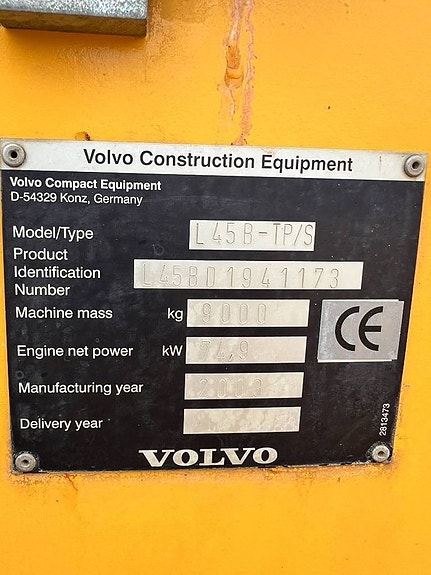 Volvo L 45 B 21 of 21