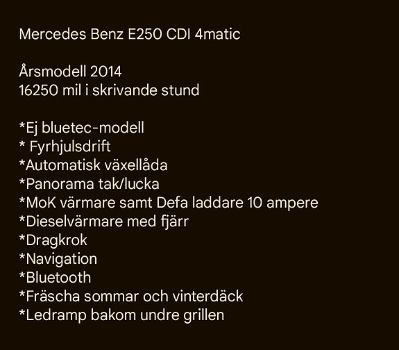 Mercedes-Benz E250 4 of 9