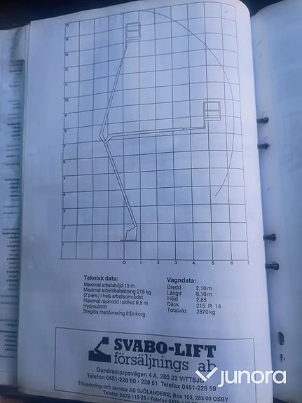 Skyliftbil Tri-Star TSF250 Supercab 23 of 23
