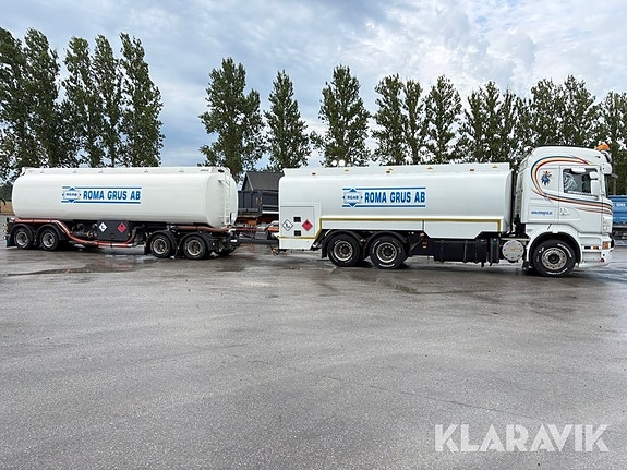 Tankbilsekipage 18+34m3 Scania R620LB6X2 Lag 4 of 6