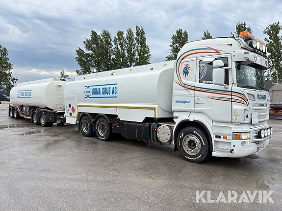 Tankbilsekipage 18+34m3 Scania R620LB6X2 Lag 3 of 6