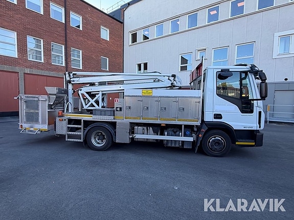 lastbil Iveco 80-210 Eurocargo med personkorg 4 of 6