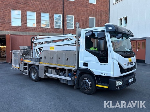 lastbil Iveco 80-210 Eurocargo med personkorg 3 of 6