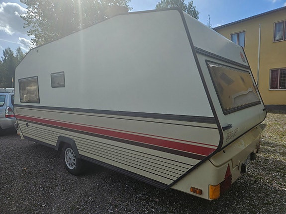 Fjällvagnen 550 ' dubbelsäng " förtält 2 of 6