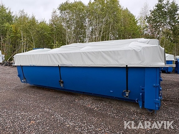 Spannmålscontainer LT Container 22m3 med kape 3 of 6