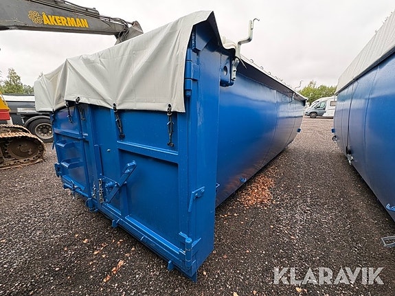 Spannmålscontainer LT Container 22m3 med kape 5 of 6