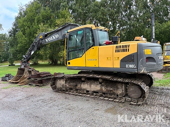 Grävmaskin Volvo EC180C med tiltrotator, 2D & 4 of 6