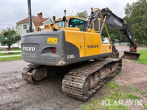 Grävmaskin Volvo EC180C med tiltrotator, 2D & 6 of 6