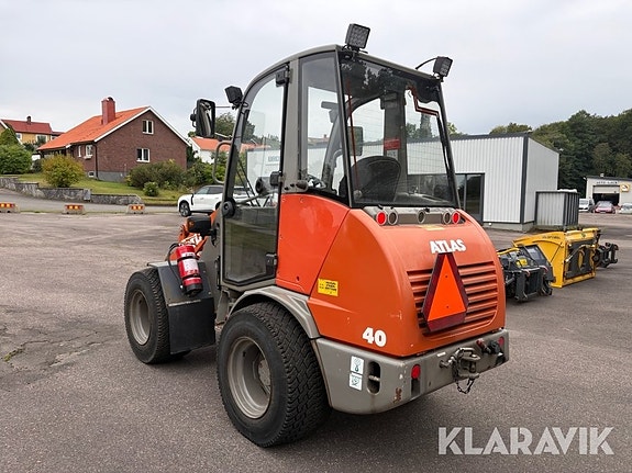 Hjullastare Atlas AR40 med vinterutrustning 4 of 6