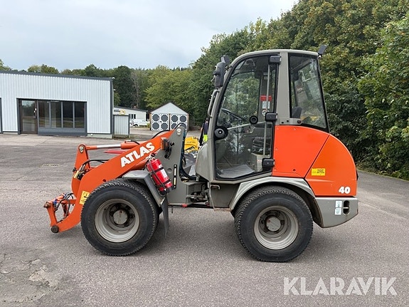 Hjullastare Atlas AR40 med vinterutrustning 3 of 6