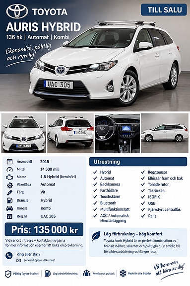Toyota Auris 2 of 16