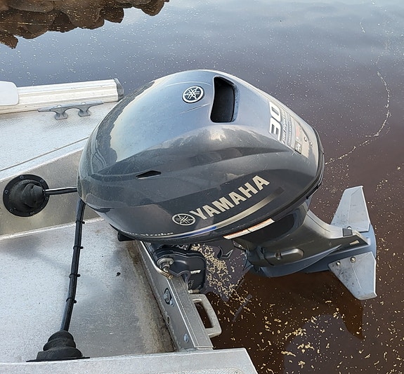 Buster SCC, Yamaha 30hk 4-takt, Fogelsta båttrailer 3 of 4