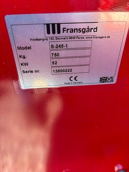 Fransgård Snöfräs s-245-1 4 of 4