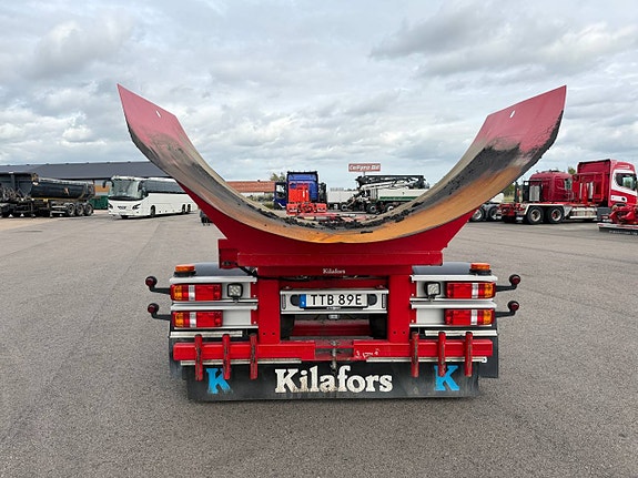 LASTVÄXLARSLÄP KILAFORS 3 AXLAD TIPP FULLUTRUSTAD 5 of 12