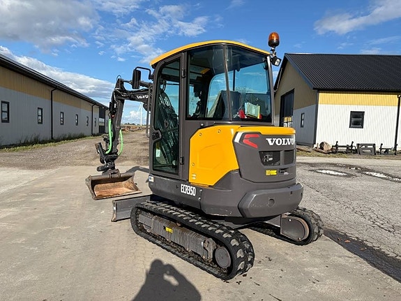 Volvo ECR35D minigrävare, sv-såld, rototilt, c-smörj 7 of 7