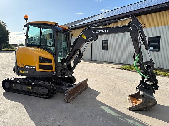 Volvo ECR35D minigrävare, sv-såld, rototilt, c-smörj 3 of 7