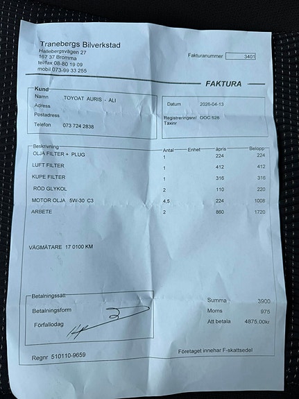 Toyota Auris 9 of 9