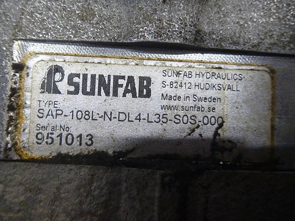 Hydraulpump 951013 Sunfab 2 of 2