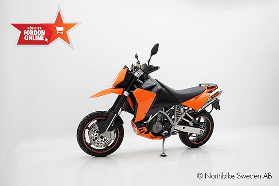 KTM 950 SUPERMOTO *Rep.objekt* *0% RÄNTA* HEMLEVERANS* 14 of 18