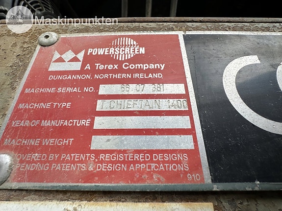 Powerscreen T. Cheiftain 1400 16 of 27