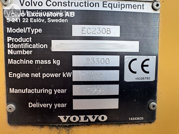 VOLVO EC230B med borrigg 11 of 27