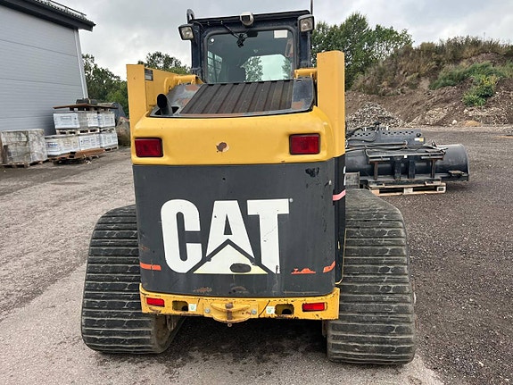 Caterpillar 277 B Skopa gafflar stensamlare jordfräs 9 of 12