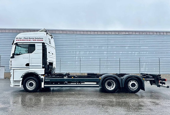 MAN TGX 26.520 växelflaksbil (Lagab) för uthyrning 4 of 6