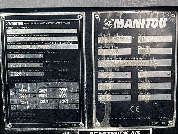 Manitou MLT850-145V+ ELITE ST5 10 of 10