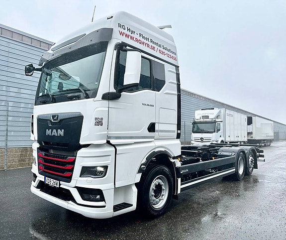 MAN TGX 26.520 växelflaksbil (Lagab) för uthyrning 2 of 6