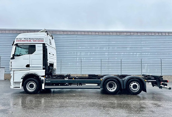 MAN TGX 26.520 växelflaksbil (Lagab) för uthyrning 4 of 6