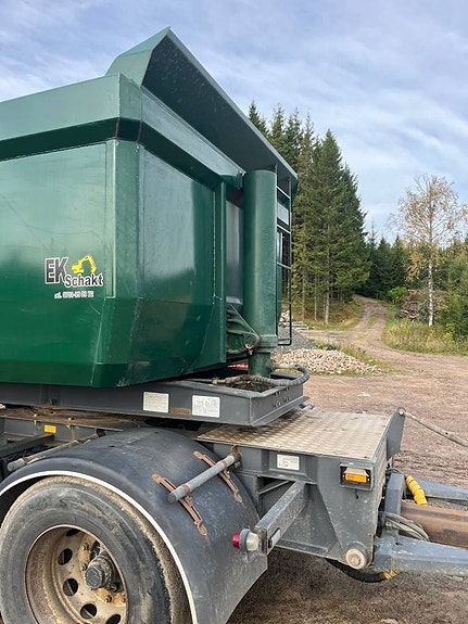 Begagnad Trio släp originalet 30-ton tipp 3 of 8