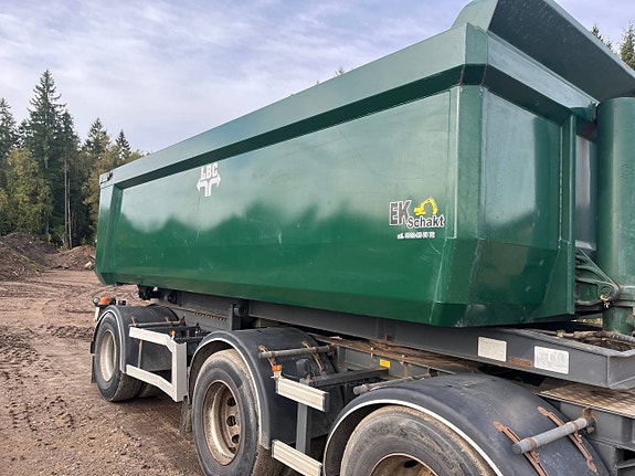 Begagnad Trio släp originalet 30-ton tipp 4 of 8