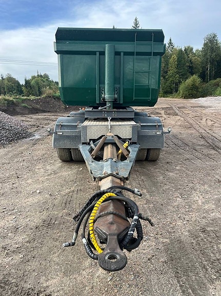 Begagnad Trio släp originalet 30-ton tipp 2 of 8