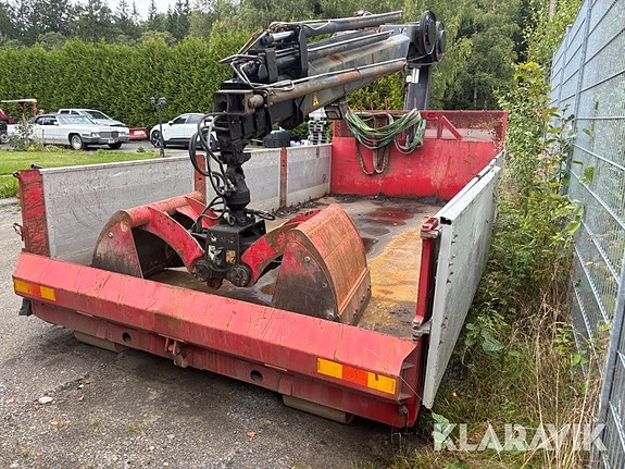 Kranflak Hulthéns med HIAB 166-5 HIPRO 4 of 6
