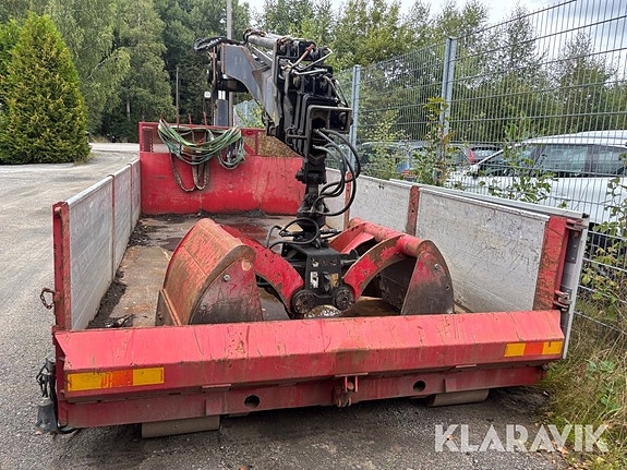 Kranflak Hulthéns med HIAB 166-5 HIPRO 3 of 6