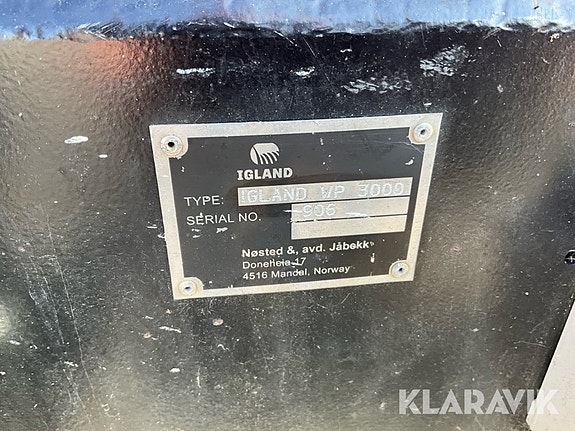 Vedprocessor för grävmaskin Igland WP 3000 6 of 6