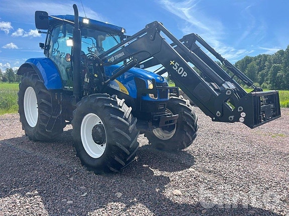 Traktor med Lastare NEW HOLLAND T6070 3 of 6