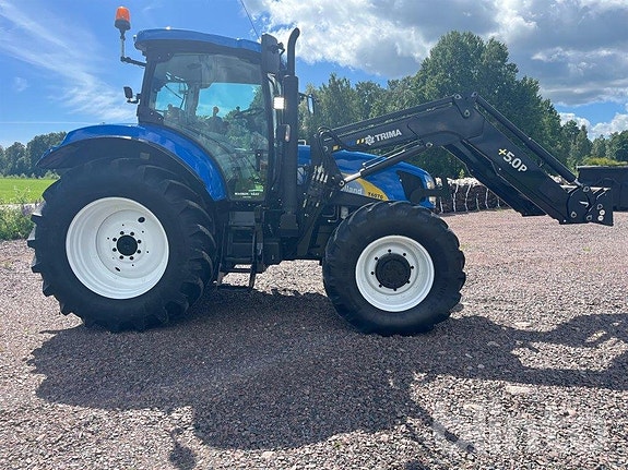 Traktor med Lastare NEW HOLLAND T6070 4 of 6