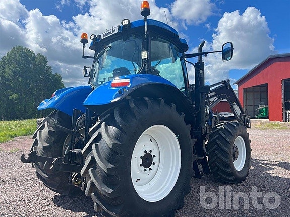 Traktor med Lastare NEW HOLLAND T6070 5 of 6