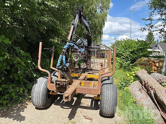 Skogsvagn med kran Mohedavagnen V7 5 of 6