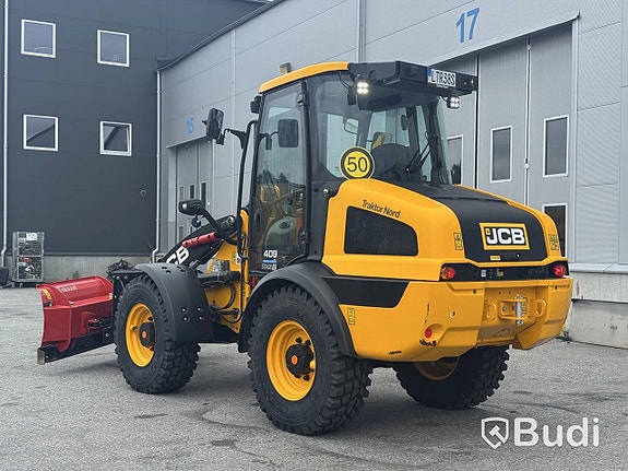 Hjullastare JCB 409 SV AG -2026 | Vikplog via auktion 3 of 27