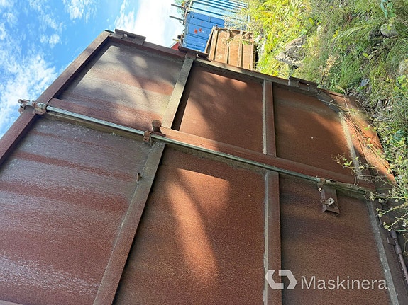 Lastväxlarcontainer / vedcontainer 40m3 4 of 9