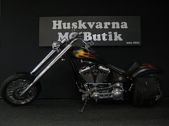 Harley-Davidson Softail Gibson 204mil 320.000kr Byggkostnad 9 of 10