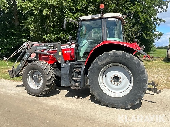 Traktor Massey Ferguson 6485 Dynashift med fr 2 of 6
