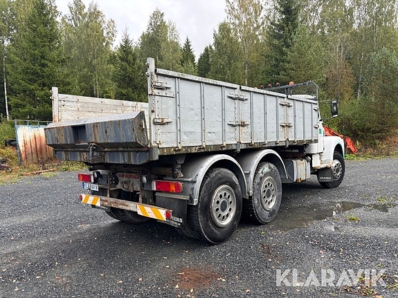 Veteranlastbil Scania LS 86 med tippflak 5 of 6