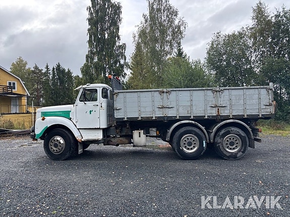 Veteranlastbil Scania LS 86 med tippflak 2 of 6