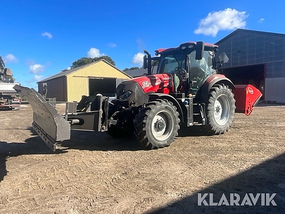 Traktor Case IH Maxxum 125 CVX vinterutrustad