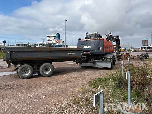 Grävmaskin Atlas 160Wblue med Bigab BT-10 och 5 of 6