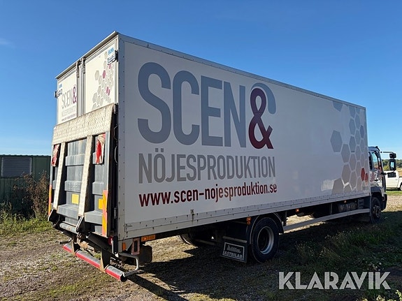 Lastbil Volvo FL615 H med bakgavellyft 5 of 6